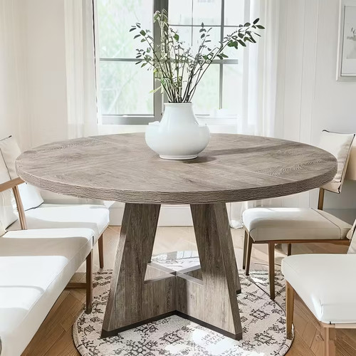 Round dining table - table, for