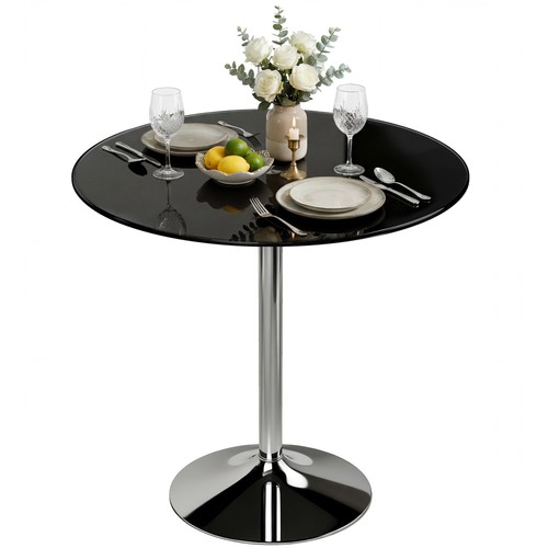 Homcom round bar table - homcom,