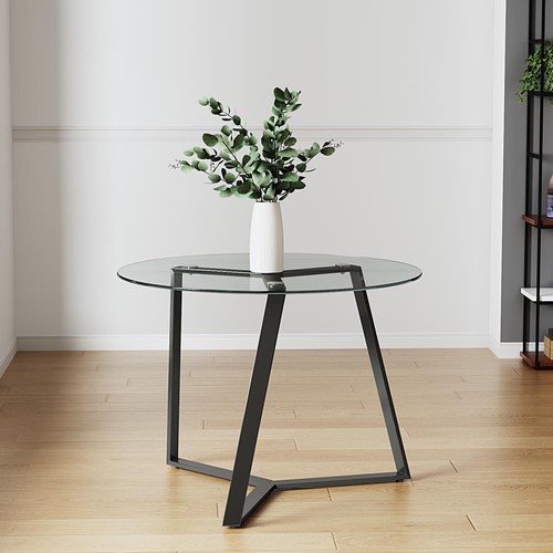 100cm round dining table - 100cm,