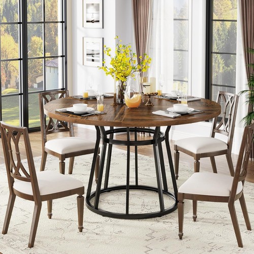 Round dining table - table, for