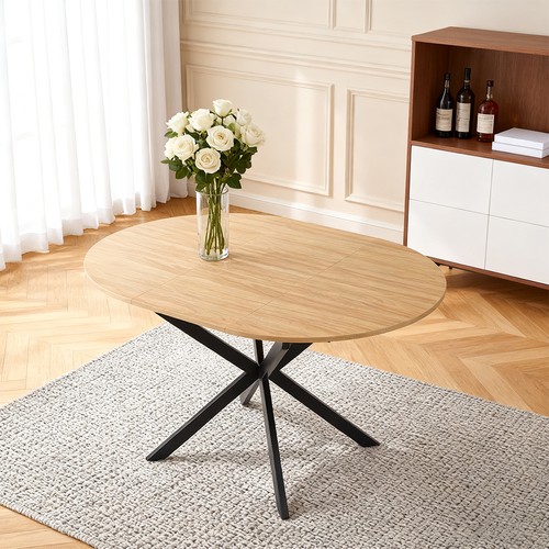 Round oval wood - to, top