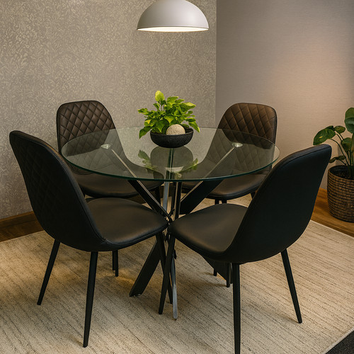 Kosy koala round glass - round, dining