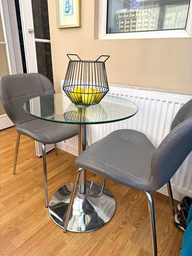 3pc round glass - 3pc,