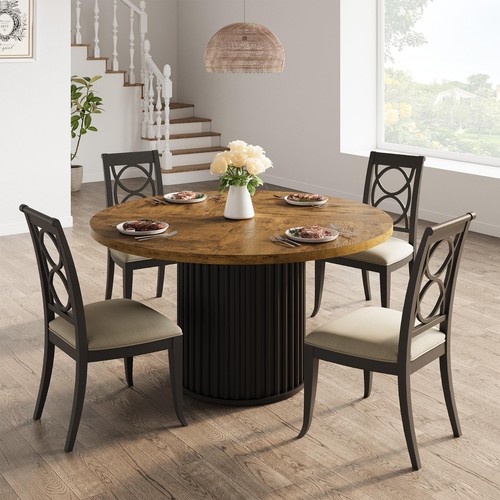 Round dining table modern - round,