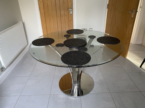 Glass dining table john - glass, lewis