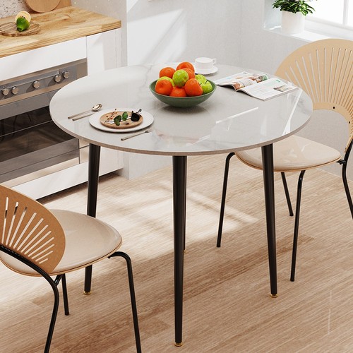 Modern round dining - dining, table
