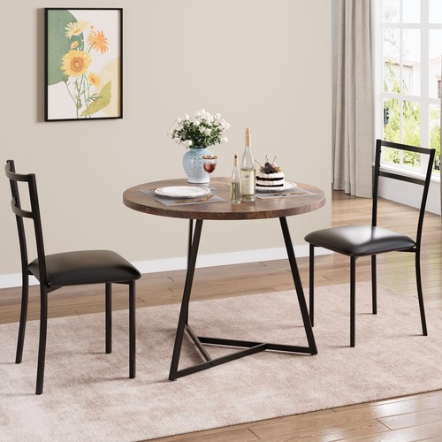 Pcs round dining table - round, 2
