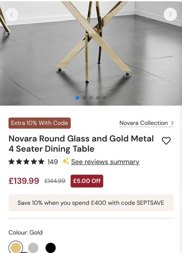 Novara round glass - glass, and