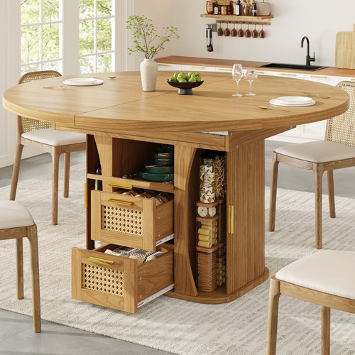 Extendable round oval - extendable,