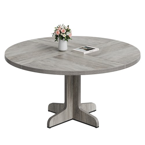 Round dining table for 6 - dining, 4-6