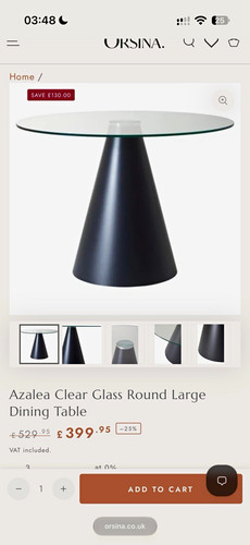 Isola round glass - isola,