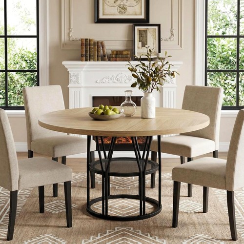 Garvee round dining table - dining,