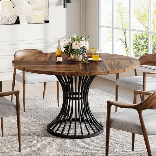 Round dining table - dining, for
