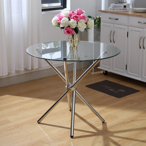 Round dining table - round,