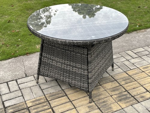 Fimous round outdoor rattan - round,