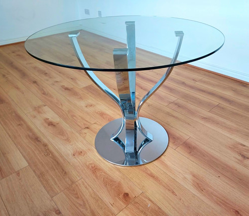 Next round clear glass dining - next,