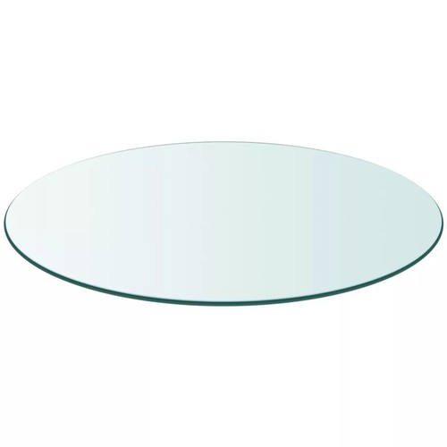 Clear tempered glass - glass, table