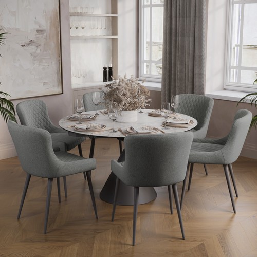 Dunelm camden ceramic round - ceramic,