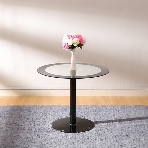 90cm round tempered glass - 90cm,